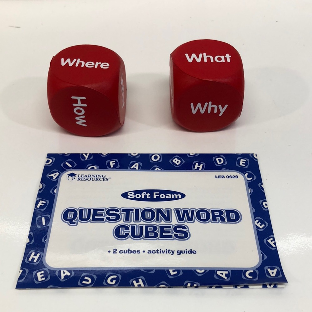 Learning Resources Soft Foam Word Cubes